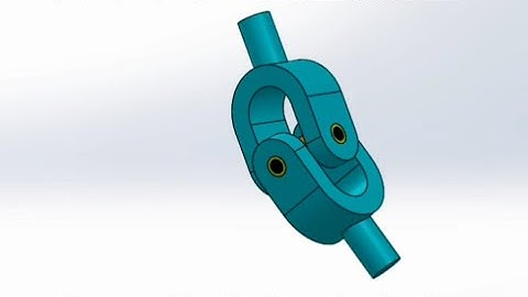 UNIVERSAL COUPLING IN SOLIDWORKS | PARTS AND ASSEMBLY|