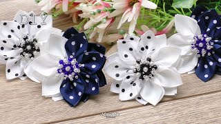 Простые резинки в школу за 5 минут DIY Simple Bows