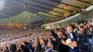Scotland 3-2 Israel Full Time Celebrations | Yes Sir I Can Boogie