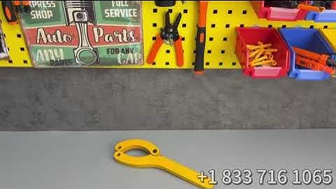 Fab Heavy Parts 1 PCS Adjustable Hydraulic Cylinder Spanner Wrench Piston Spanner