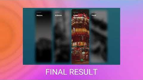 ASMR Programming - Blur Card UI Design - No Talking