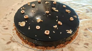 كاطو كلاصي ملكي راقي  بموس الشكلاطة والبرليني كلاصاج ميروار لامع  Gâteau glacé incroyable