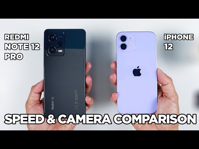 iPhone 12 vs REDMI NOTE 12 PRO - Qual melhor para 2024? Comparativo 