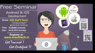 Android & iOS Free Seminar at SR SoftTech screenshot 4