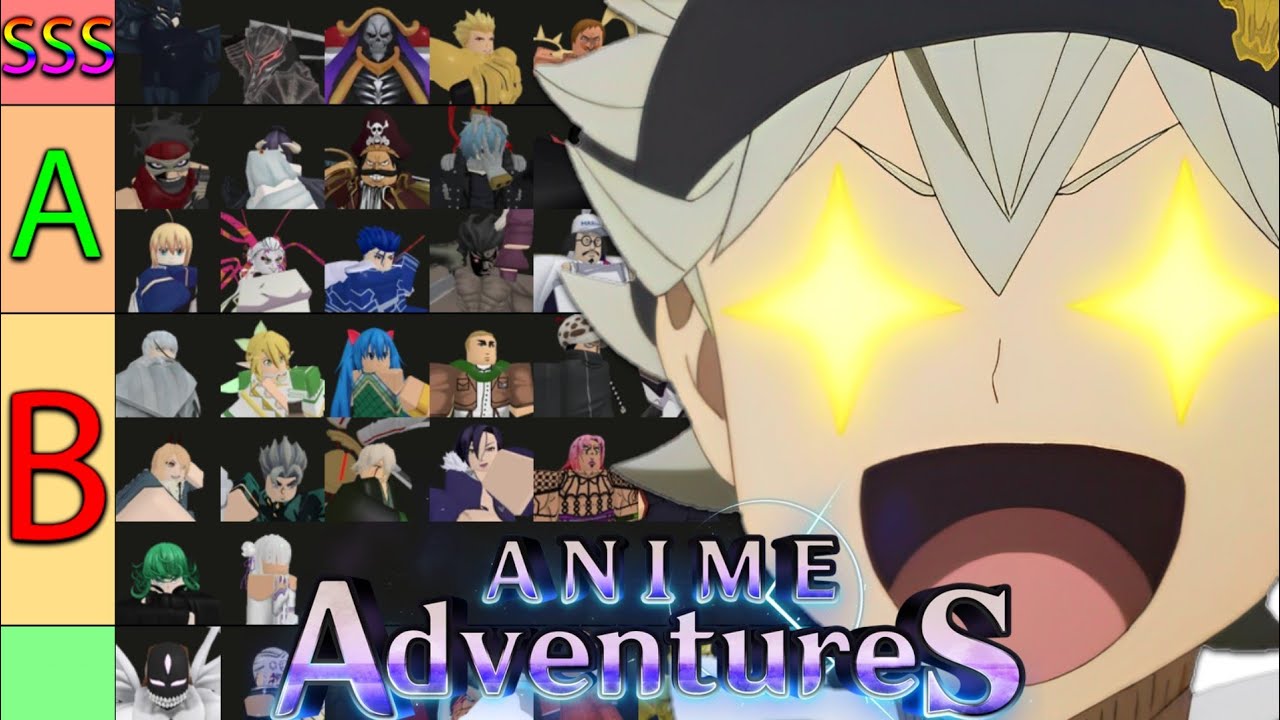 NEW Update 17 Anime Adventures Tier List * Who You Should Summon