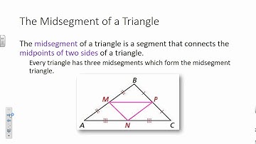 Midsegments of Triangles