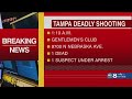 1 killed in shooting at tampa gentlemens club