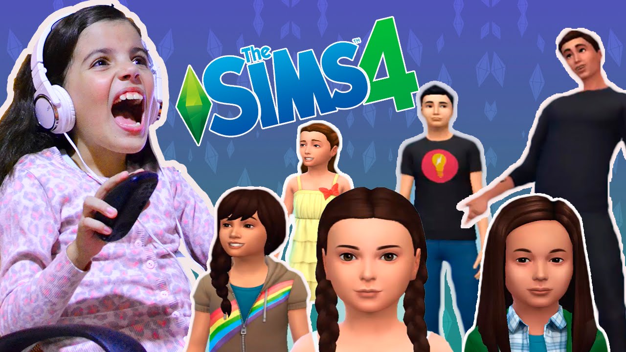 THE SIMS 4 - A MANSÃO DOS YOUTUBERS - CRIANDO OS PERSONAGENS - Ep. 01 ...