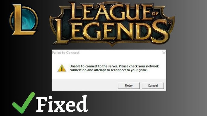 League of Legends: Unable to connect to session service error fix