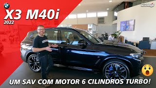 BMW X3 M40i 2022 - Um SAV Com Motor 6 Cilindros Em Linha Turbo!