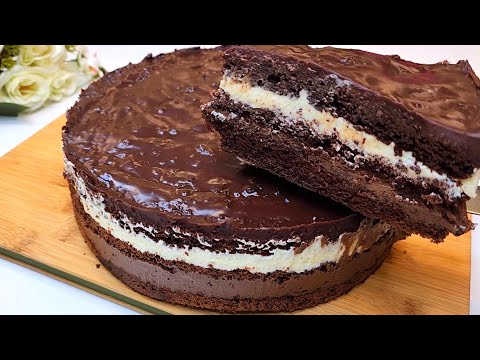 Вкуснейший домашний торт за 15 минут, который я готовлю почти каждый день! Никаких взбитых сливок!