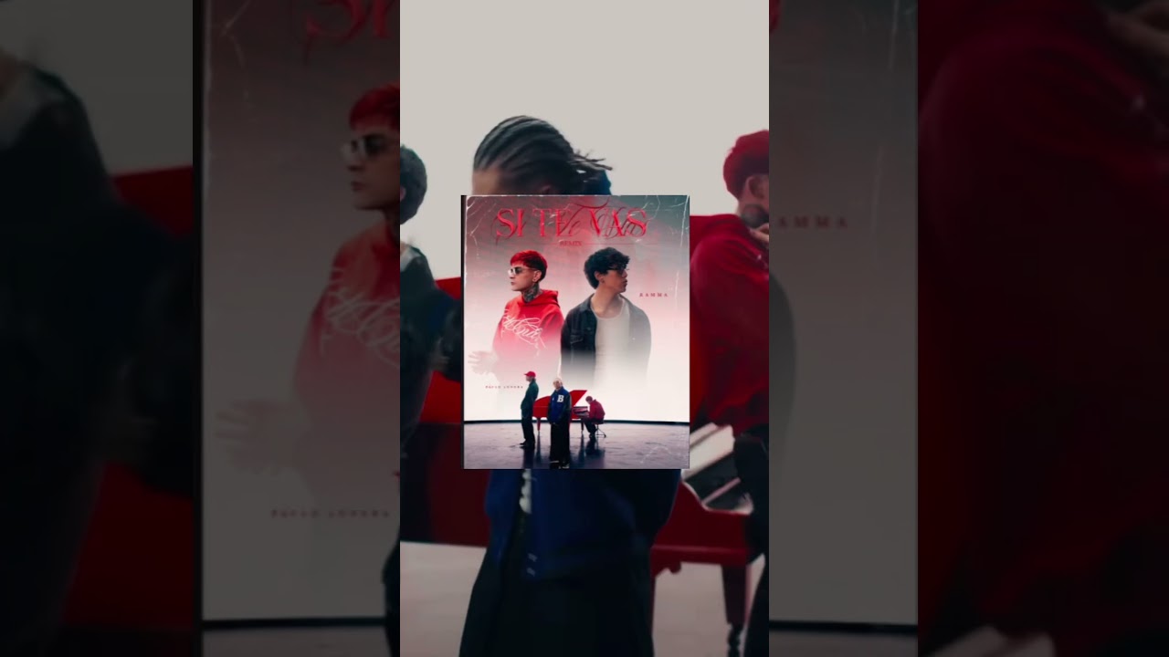 SI TE VAS REMIX — Poster Cinematográfico | Lit Killah, Paulo Londra, KHEA & Ramma
