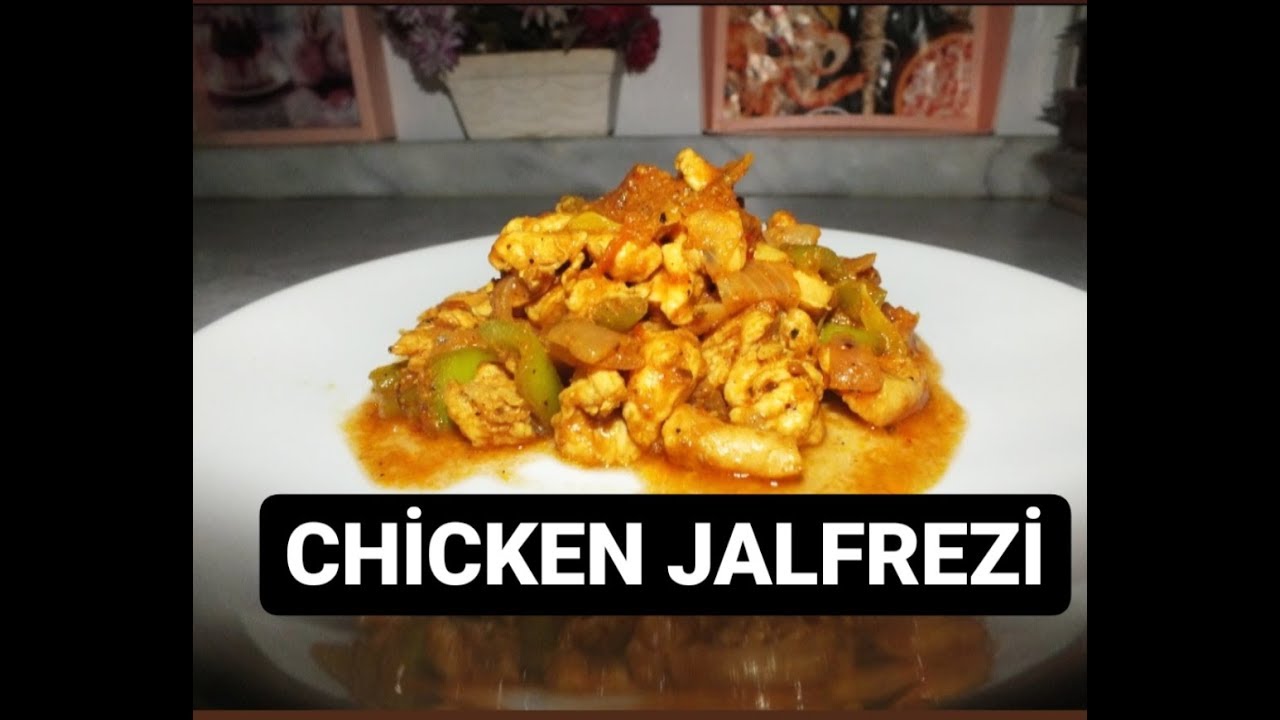 Hint usulü tavuk yemeği yapımı, Chicken JALFREZİ recipe, #yemektarifleri