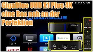EIN Receiver nah an der Perfektion GigaBlue UHD X1 Plus 4K | Android 10 & DVB S2X Tuner | Review screenshot 4