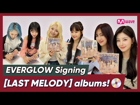 This Is How Everglow Signed 'Last Melody' Albums