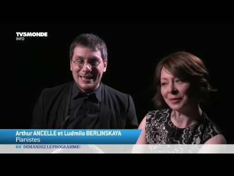 Musique: Arthur Ancelle et Ludmila Berlinskaya, un amour de duo