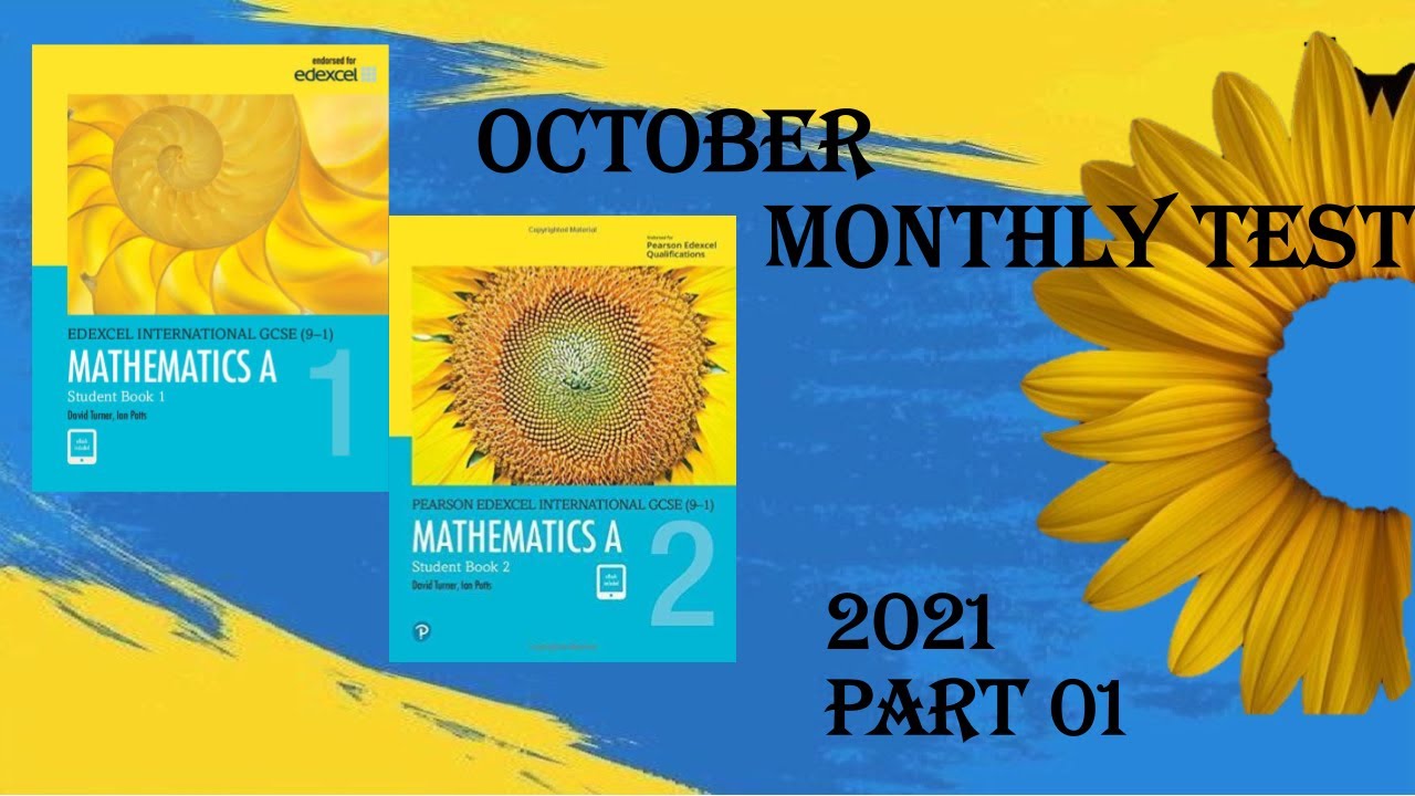 Gr 9 Edex|_October Monthly Test Paper_2021 Part 01 - YouTube