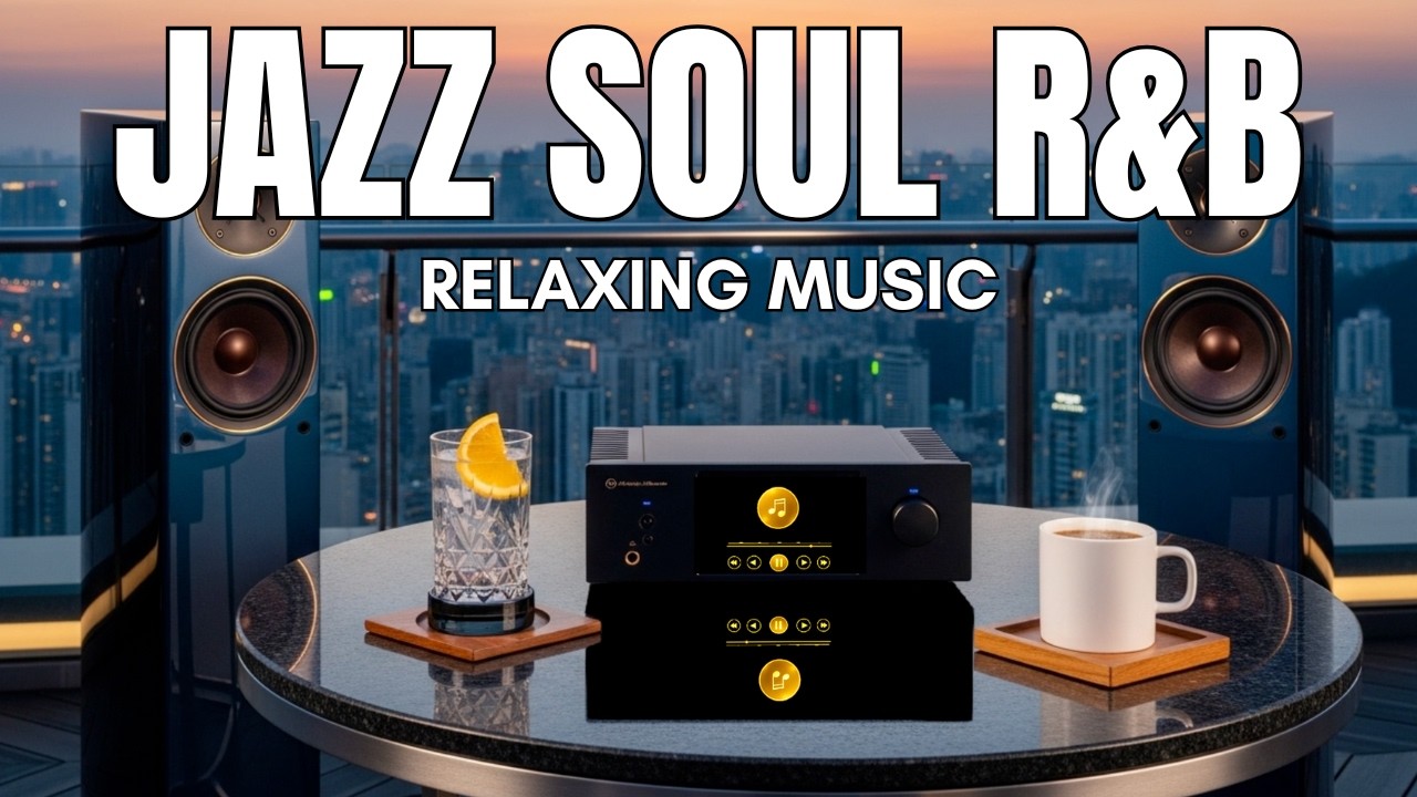 Smooth Jazz Chill & Soulful R&B – Warm Instrumental Music for Stress ...