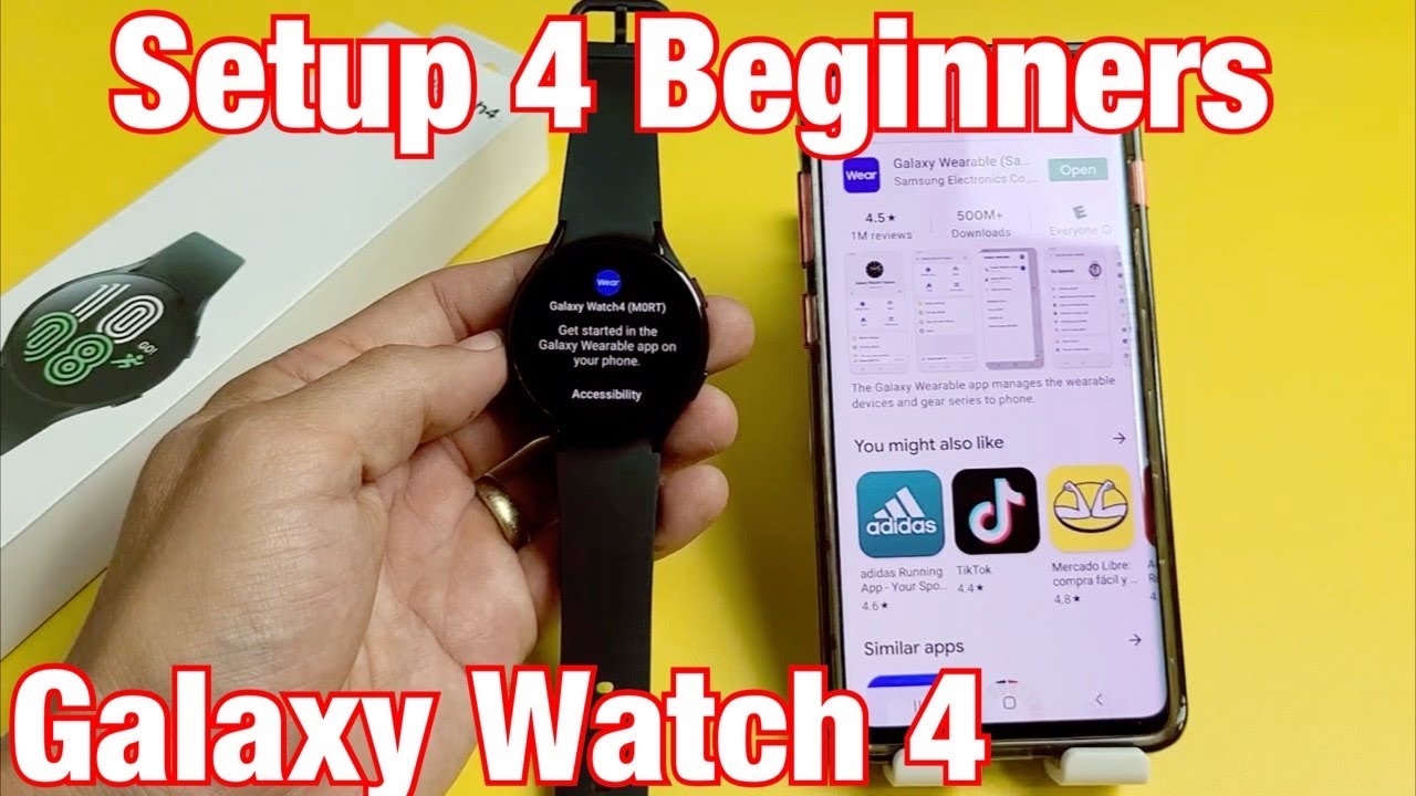 How to set up the Samsung Galaxy Watch 4