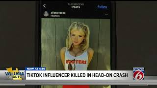 TikTok influencer killed in head-on Volusia County crash