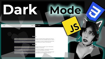💛  Tutorial dark-mode  con css y javascript