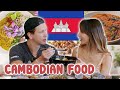 🇰🇭 Cambodian Food in LA! Prahok Ktiis, Lok Lak, Khmer Noodle...  | YB vs. Food