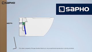 GSI - Montážní sada pro závěsné WC a bidety (NDFISR5)