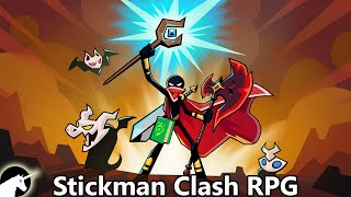 لعبة تقمص الأدوار Warventure Stickman Clash screenshot 2