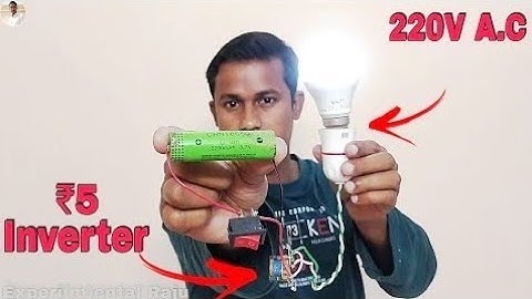 How To Make Mini Inverter । 3.7V To 220V Inverter । DC to AC Inverter.
