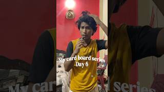 📦 My Cardboard Series Day 6 🔥 | #MyCardboardSeries #Day6 #CardboardCraft #DIYProject #CricketArt