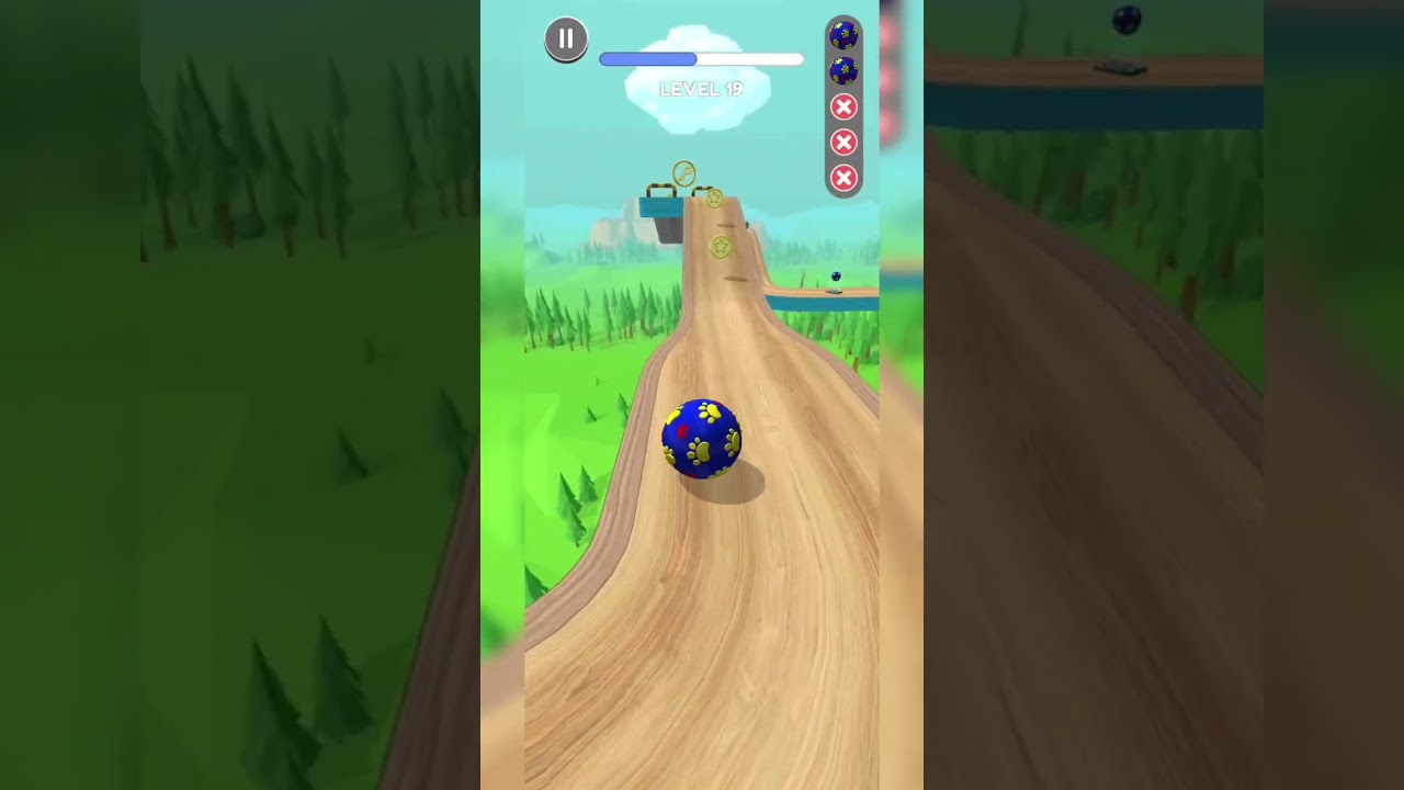 Ball Game In Android | Offline games | Ball Rolling Game