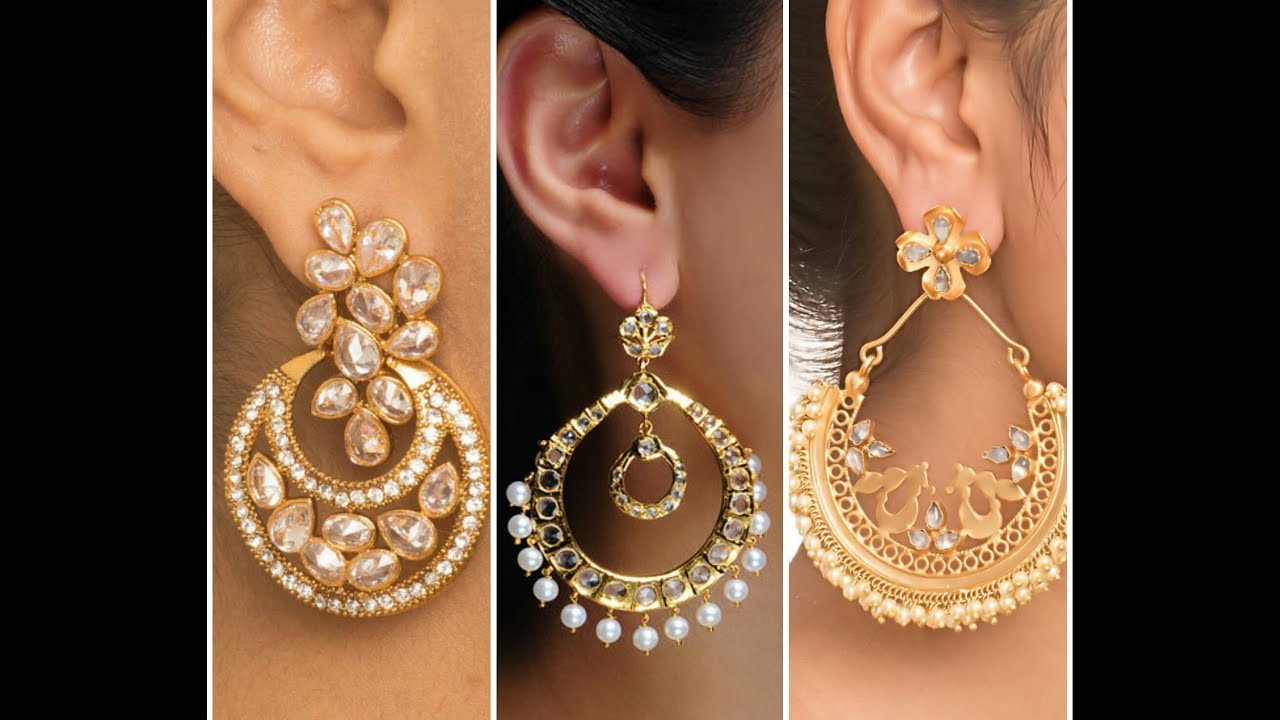 Latest chandbali earings for girls || beautiful earings for girls 2018