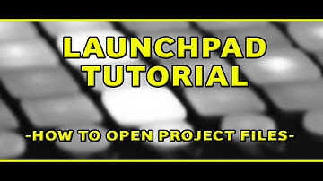 How to use Project files and full explanation launchpad