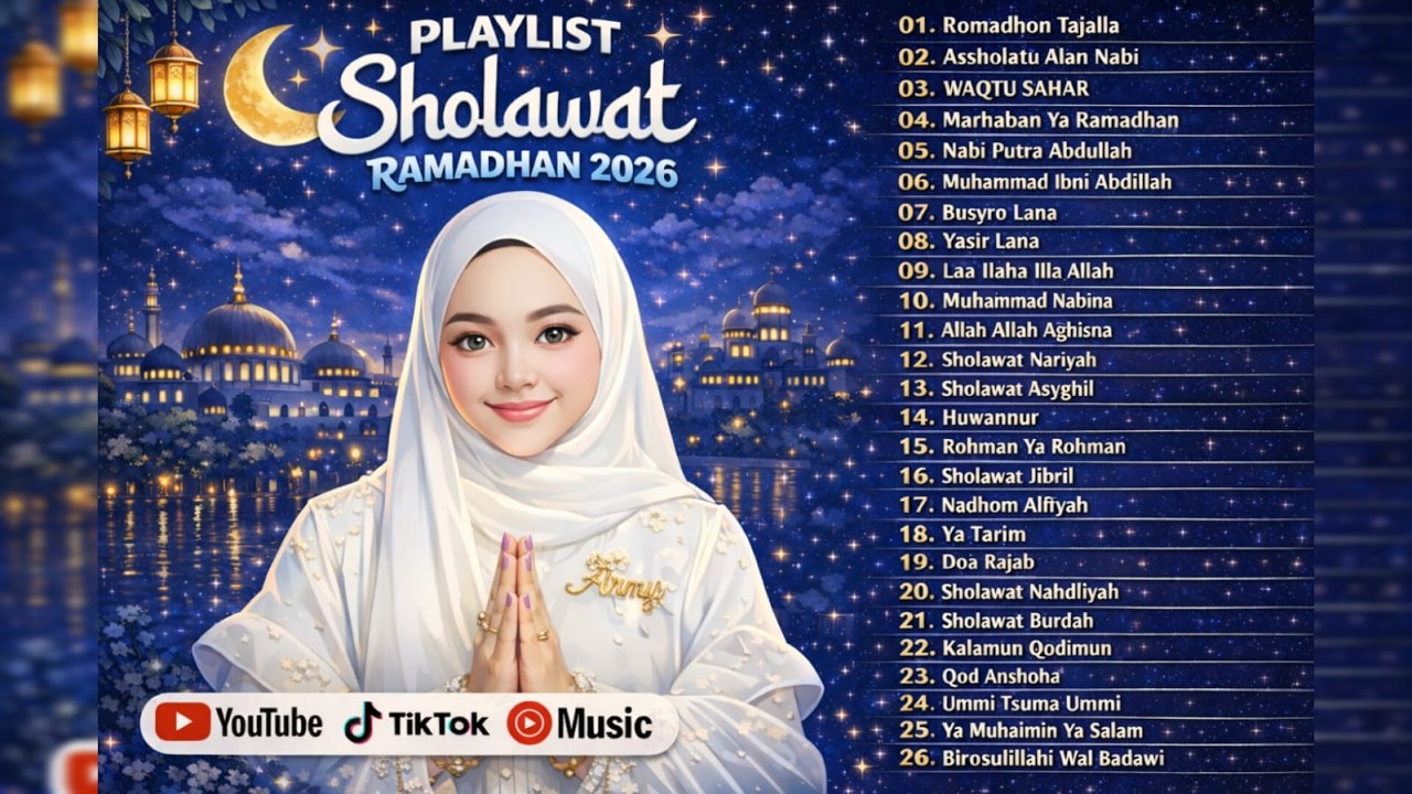 PLAYLIST SHOLAWAT RAMADHAN 2026 - SHOLAWAT NABI TERBARU 2026 | SHOLAWAT VIRAL PALING ENAK DIDENGAR