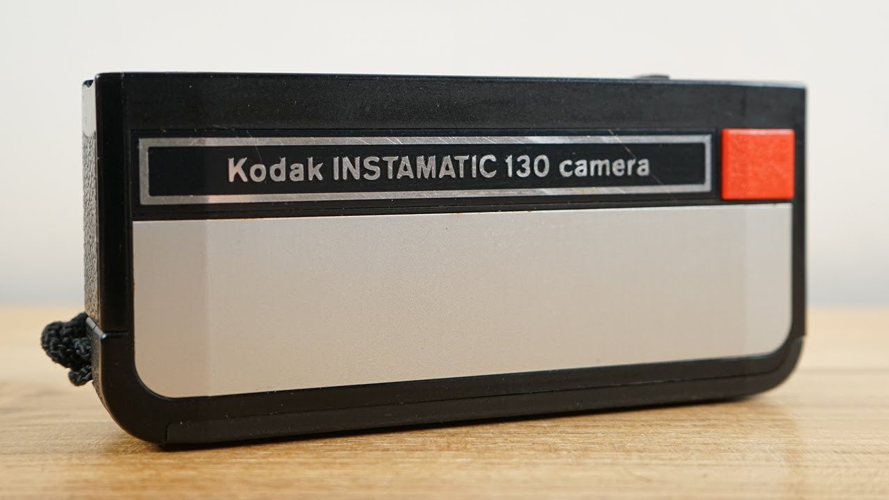 Appareil Photo Kodak Instamatic 130 - Caméra Compacte Vintage - Noir - Occasion Fonctionnelle