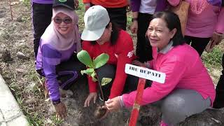 Acara Penanaman Pohon di kawasan Wisata Mapaddegat Pak KAJARI lakukan INI