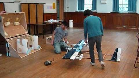 University of Strathclyde - AIAA DBF 08/09 - Claymore Pigeon: Assembly Drills (Take 2)