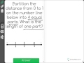 Partitioning and Identifying Number Lines