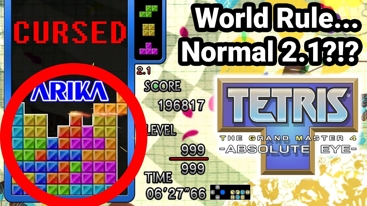 WORLD'S FIRST... *SRS* Normal 2.1 Completion?? (insanely cursed) | #tgm4
