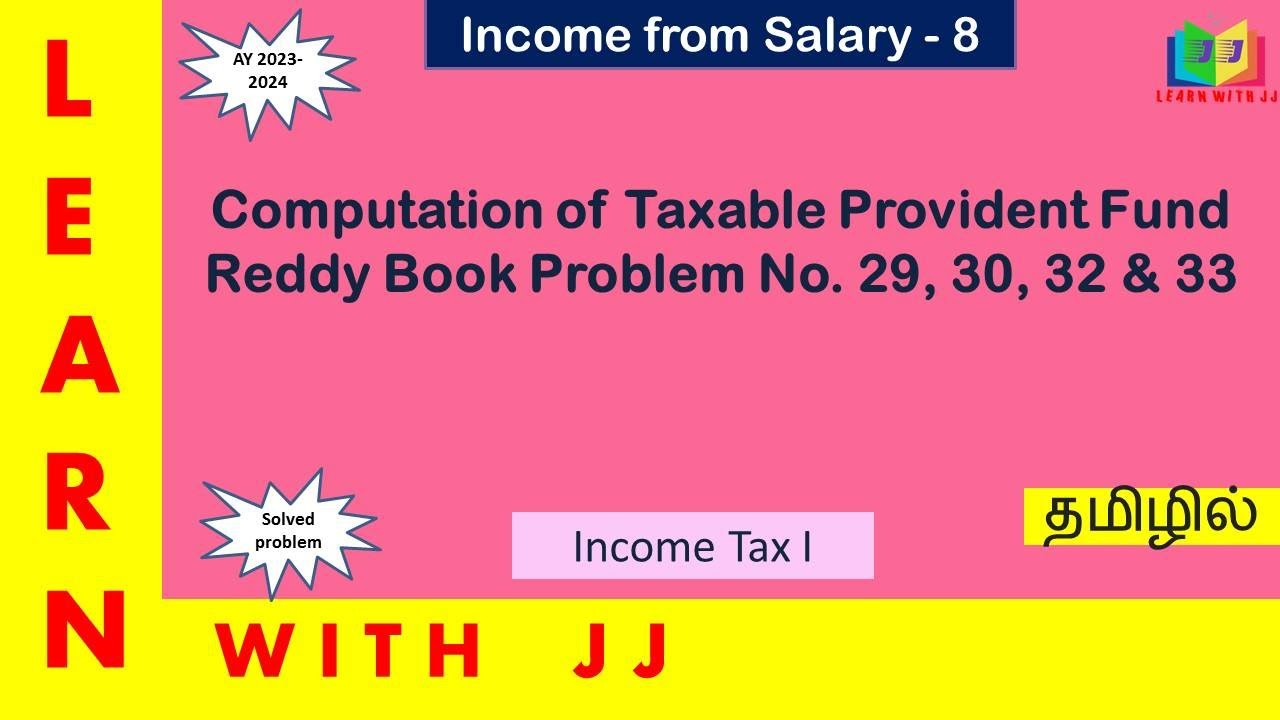 #incometaxbcom3year