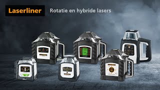 Laserliner Rotatie en hybride lasers