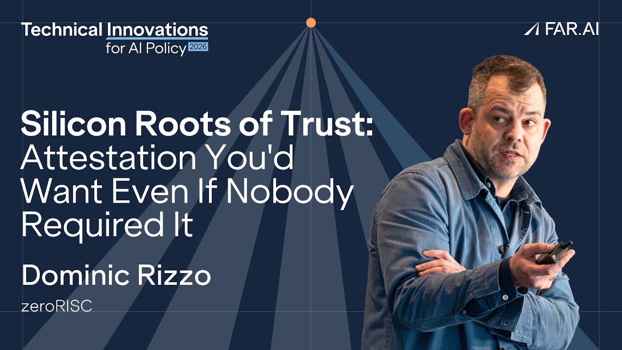 Dominic Rizzo - Silicon Roots of Trust: Attestation You'd Want Even If Nobody Required It