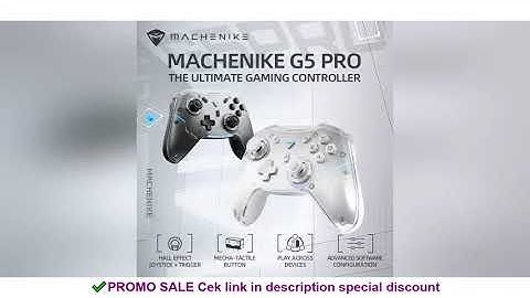 Machenike Gamepad Wireless Gaming Controller G5 Pro Elite Hall Trigger Joystick Mecha-Tactile Button