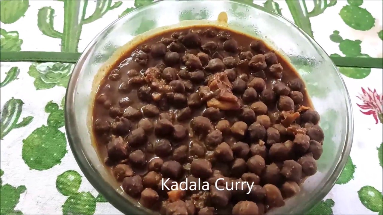 Easy Kadala Curry YouTube
