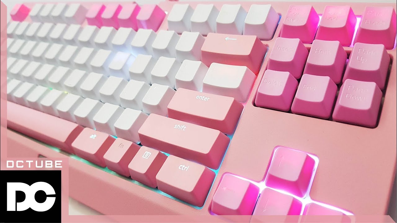 [DC튜브] RAZER Blackwidow V2 Quartz "국내 최초 레이저 기계식 키보드 녹축 풀윤활&튜닝 했습니다"