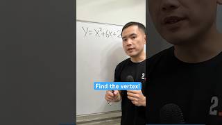 How to find the vertex of a parabola
