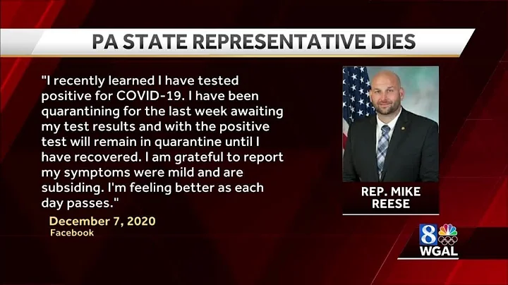 Pennsylvania House Rep. Mike Reese has died
