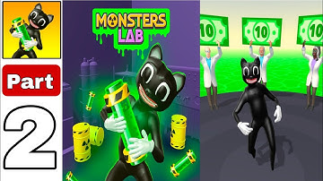 Monster Lab - Freaky Running: Gameplay Walkthrough Part 2 - Casual Games To Play (iOS, Android)
