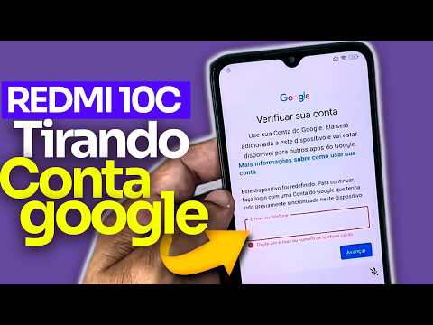 Conta Google Bloqueada no Redmi 10c? Resolva Agora!