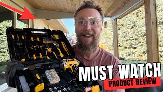 Sundpey Home Tool Kit with Drill - 166-Piece General Basic Home Repair Is It Worth It? #amazon #ad